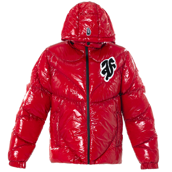 SPACESUIT PUFFERJACKET - V2 | SHINY INFRA RED