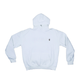 FACES HEAVY OVERSIZED HOODIE - WHITE