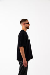 FACES HEAVY OVERSIZED SHIRT - FRONT/BLACK